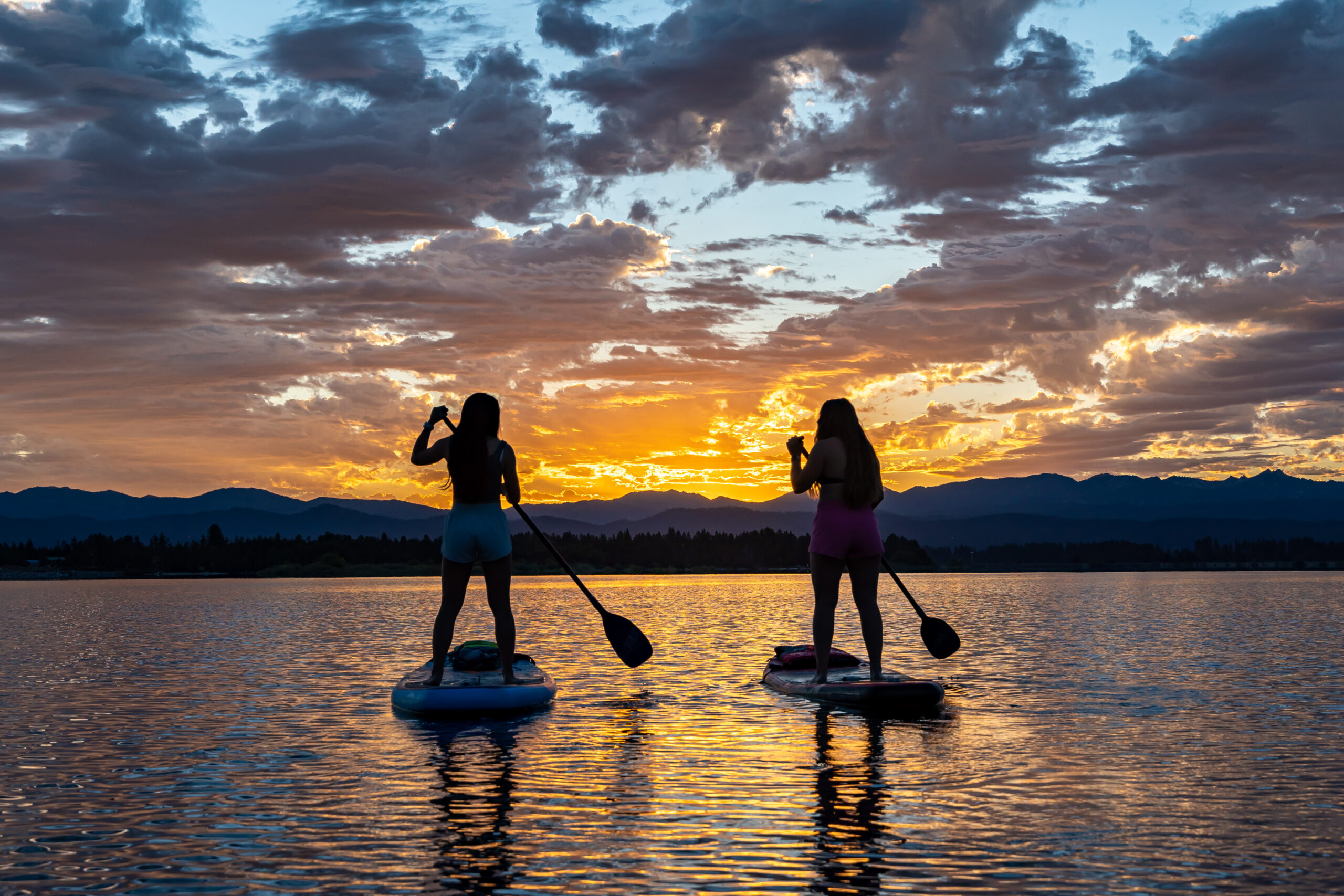 paddleboarding at tam