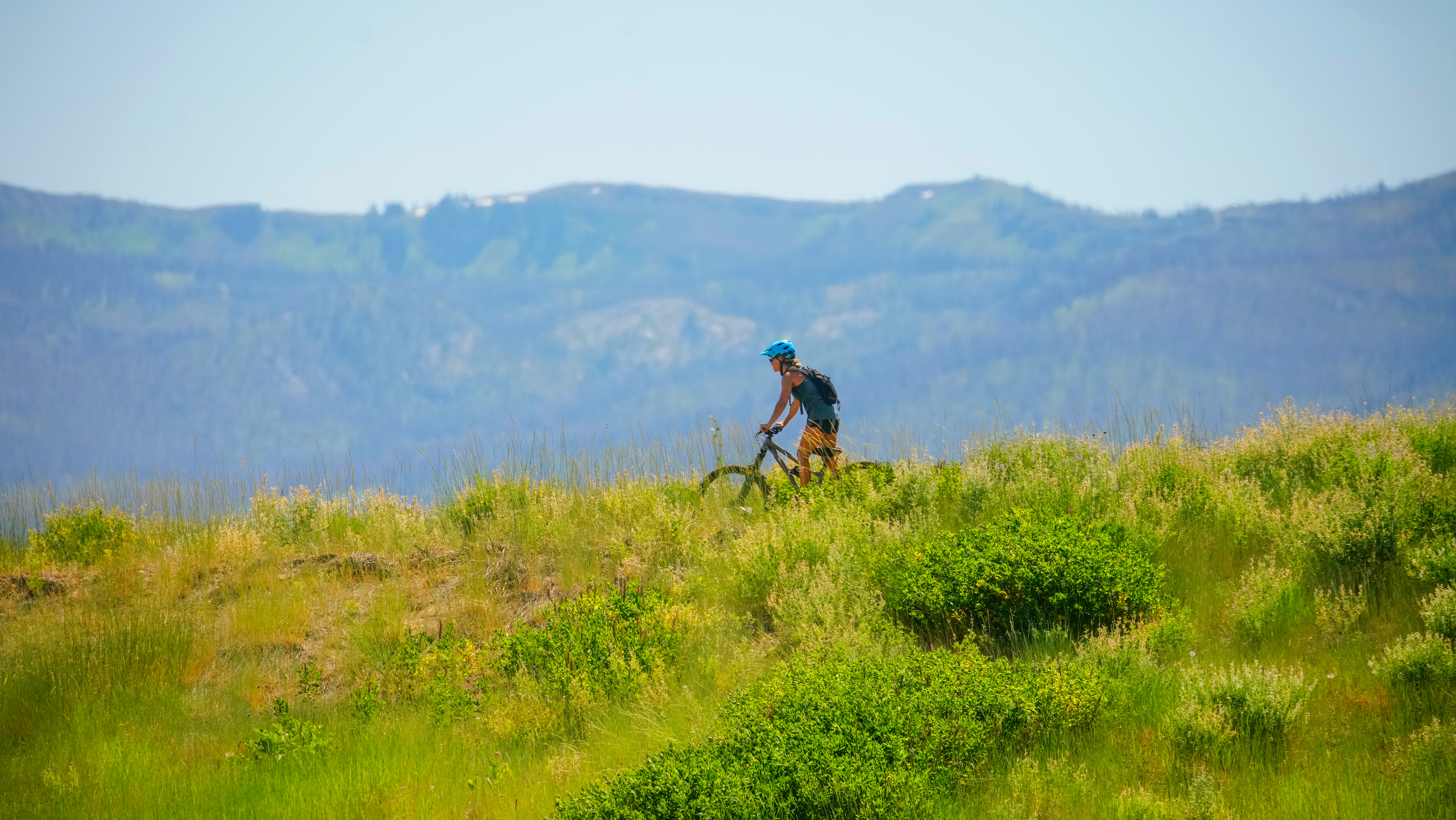 mountain biking at tamarack resort